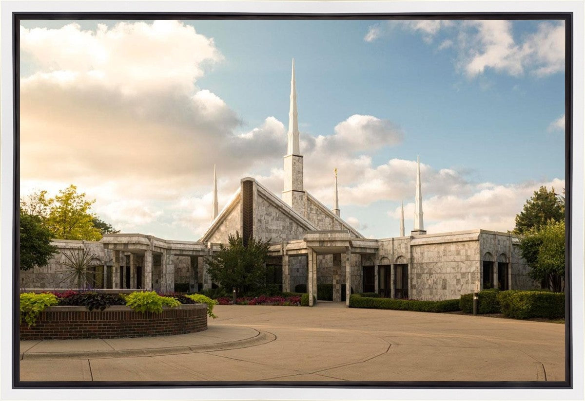 Chicago Temple Golden Foundations Gallery Wrap