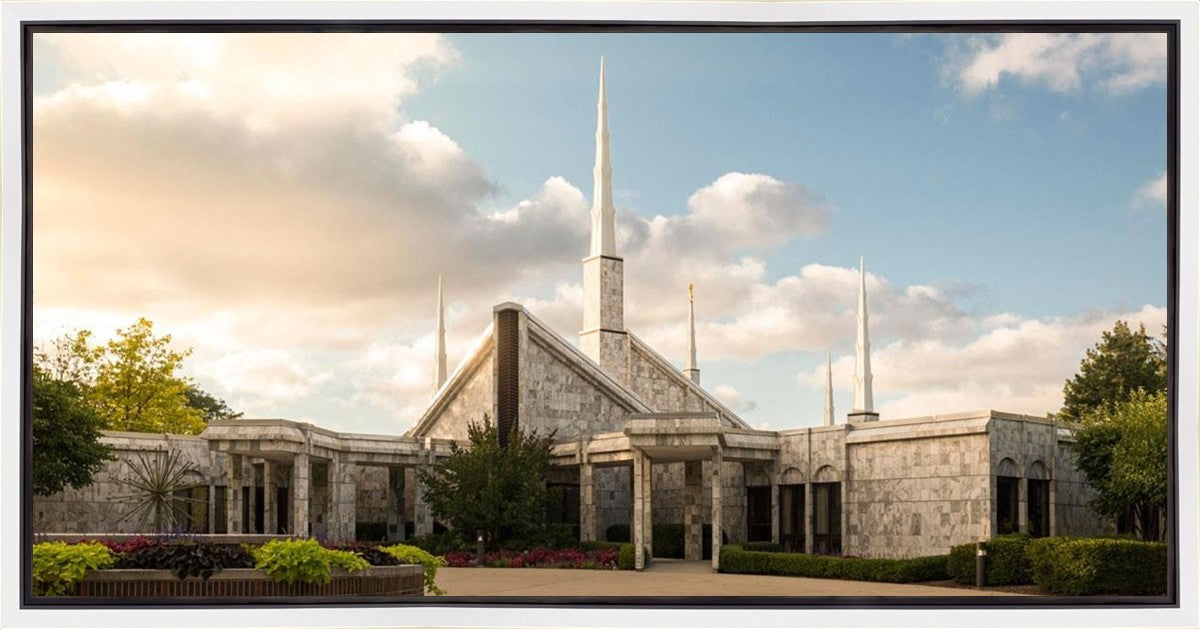 Chicago Temple Golden Foundations Gallery Wrap