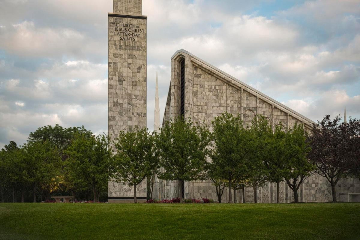 Chicago Temple Journey To Eternity Gallery Wrap