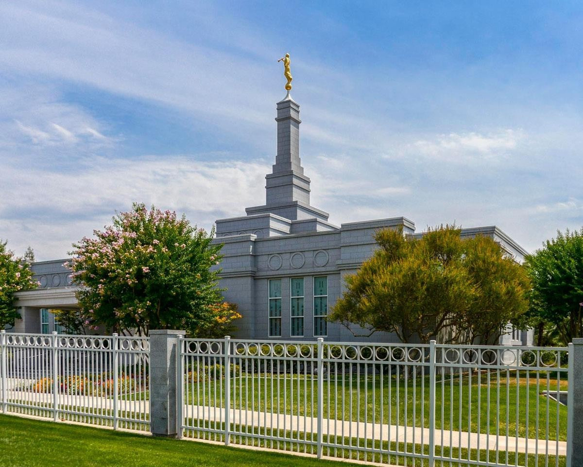 Fresno Temple Summer Afternoon Gallery Wrap