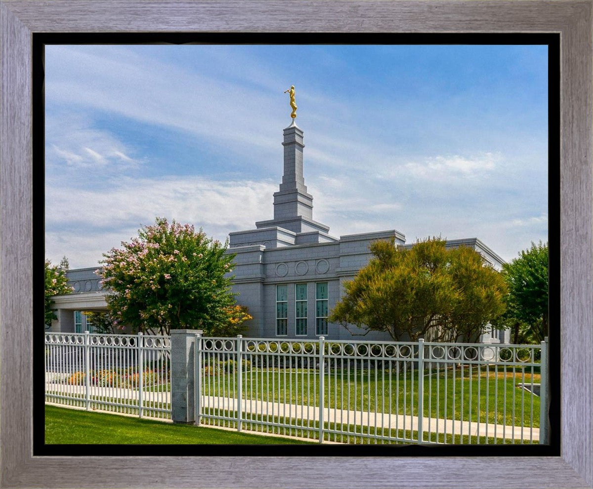 Fresno Temple Summer Afternoon Gallery Wrap
