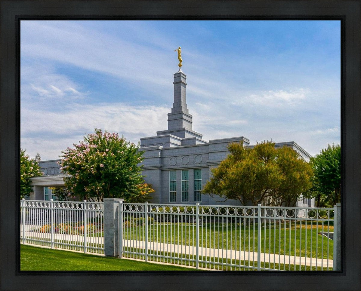 Fresno Temple Summer Afternoon Gallery Wrap
