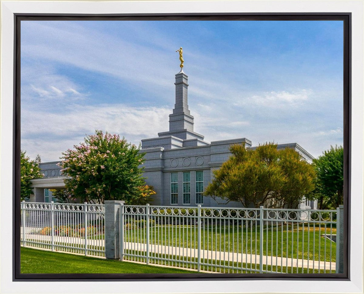 Fresno Temple Summer Afternoon Gallery Wrap