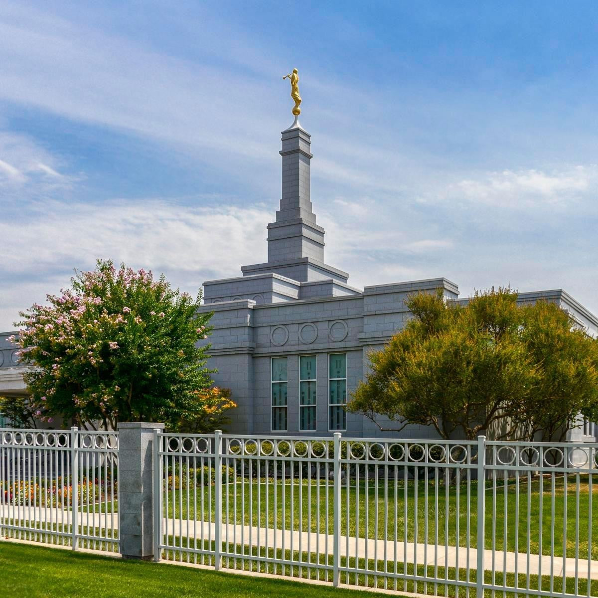 Fresno Temple Summer Afternoon Gallery Wrap