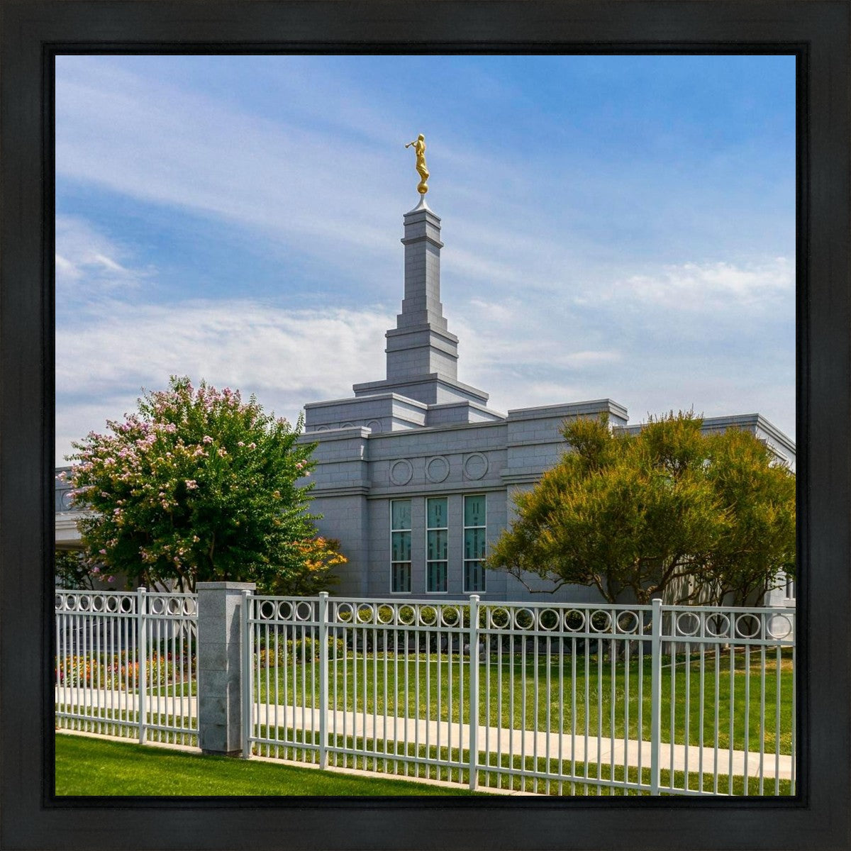 Fresno Temple Summer Afternoon Gallery Wrap