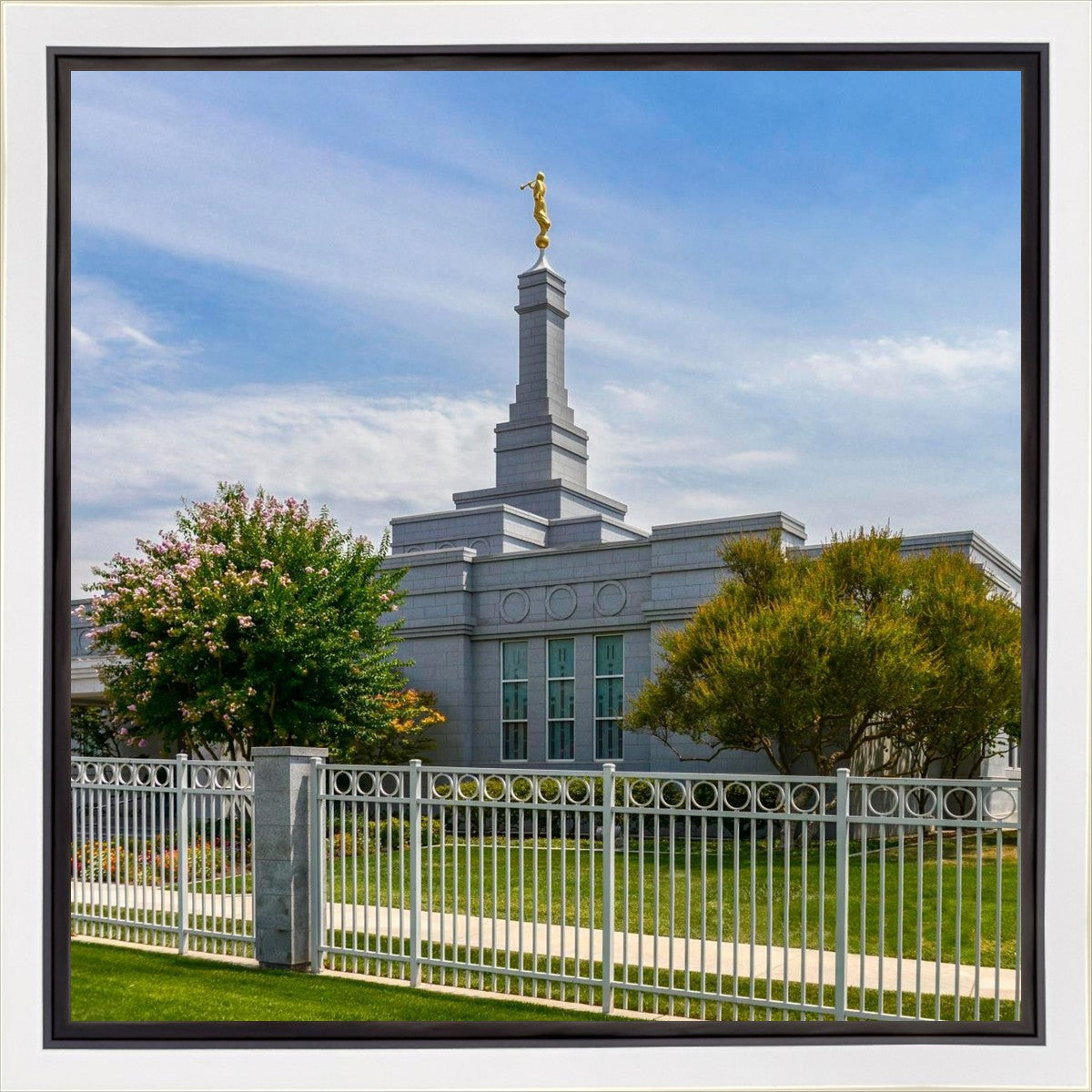 Fresno Temple Summer Afternoon Gallery Wrap