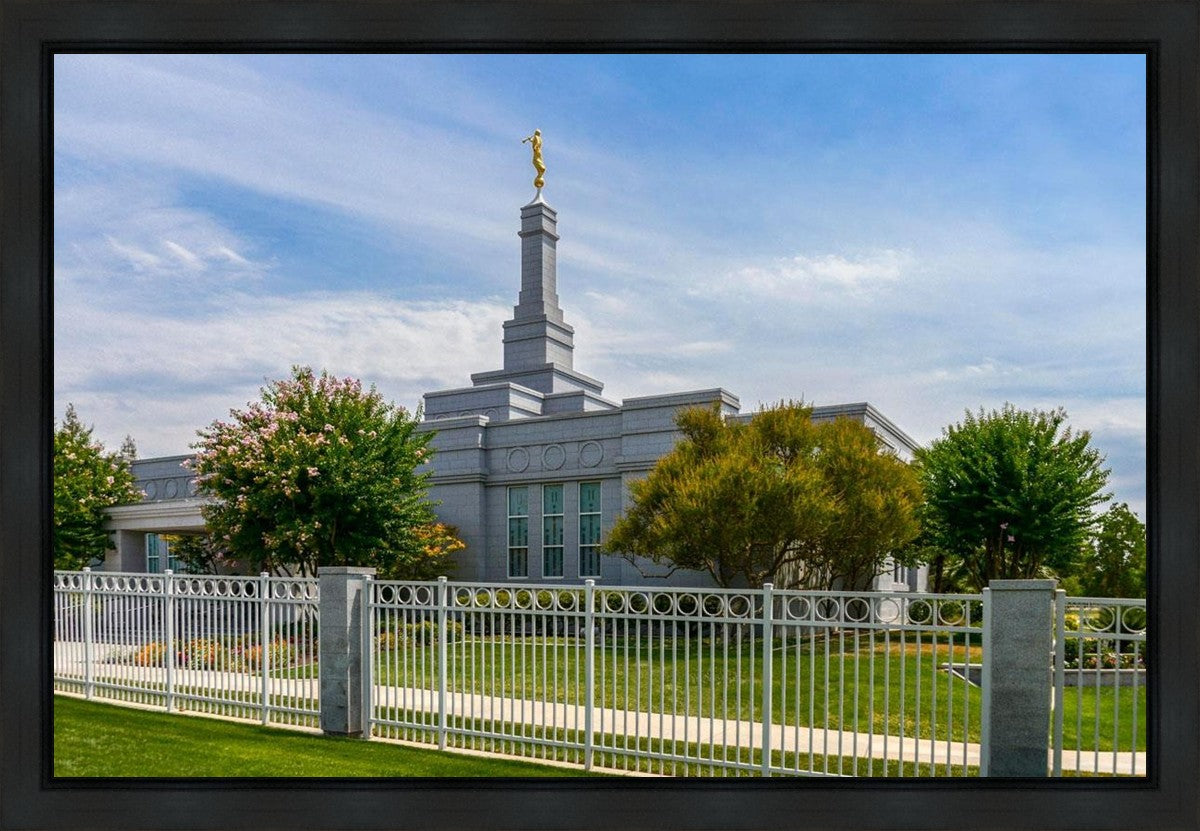 Fresno Temple Summer Afternoon Gallery Wrap