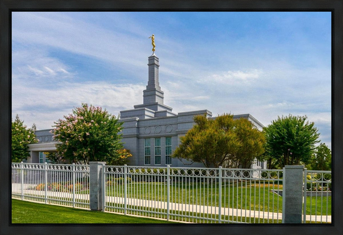 Fresno Temple Summer Afternoon Gallery Wrap