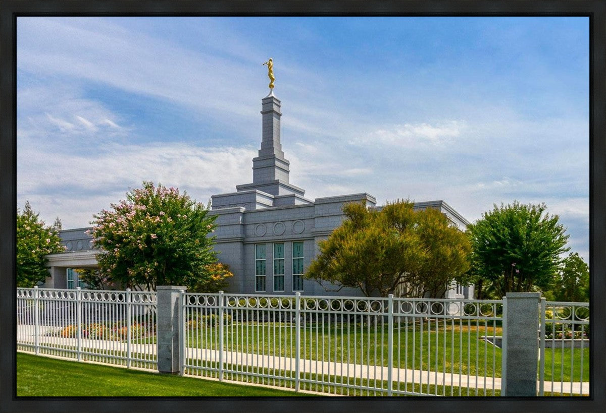 Fresno Temple Summer Afternoon Gallery Wrap