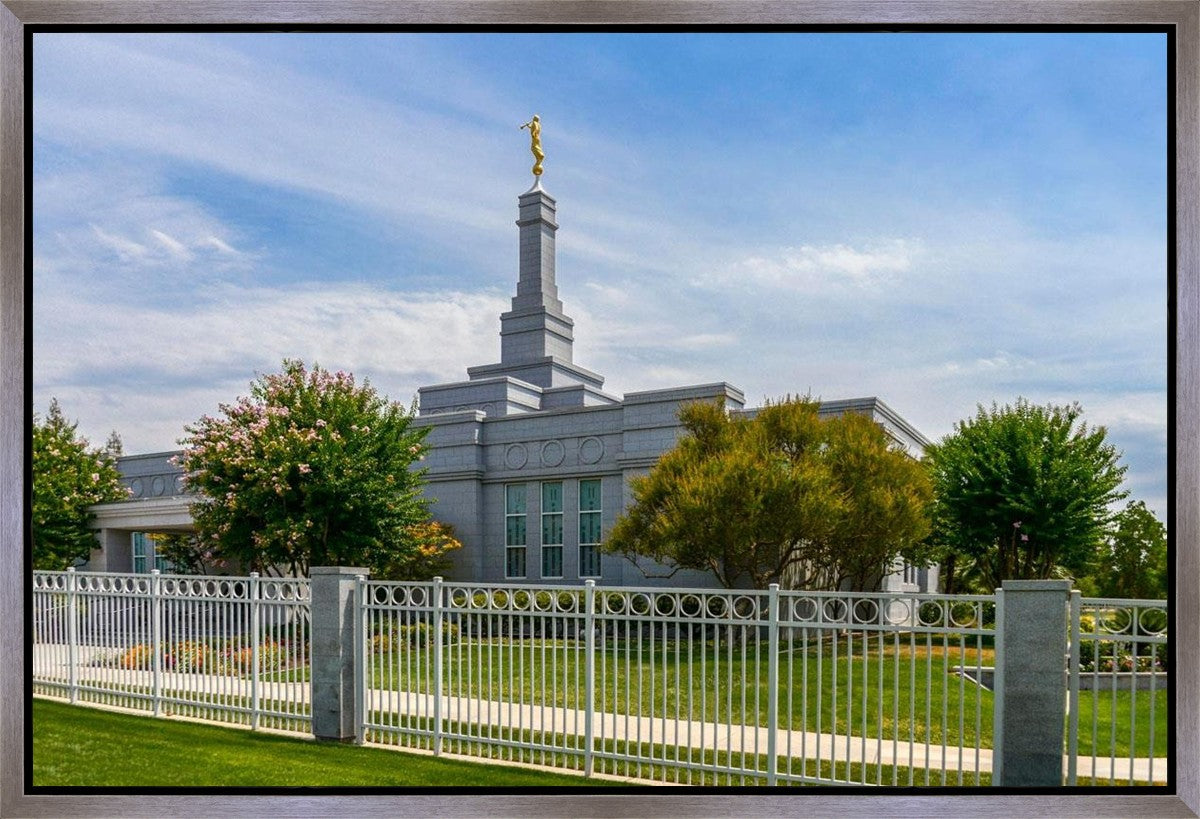 Fresno Temple Summer Afternoon Gallery Wrap