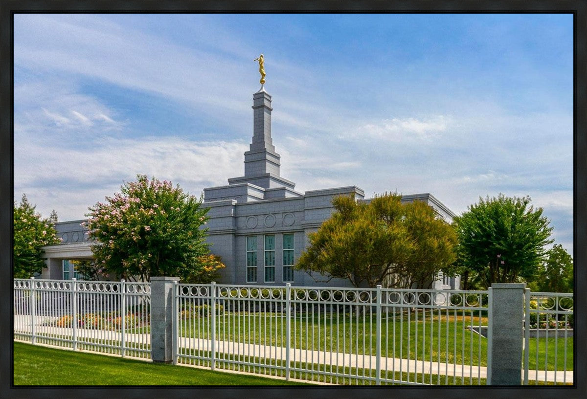 Fresno Temple Summer Afternoon Gallery Wrap