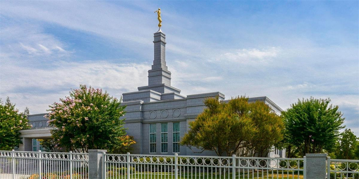 Fresno Temple Summer Afternoon Gallery Wrap