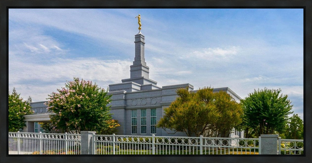 Fresno Temple Summer Afternoon Gallery Wrap