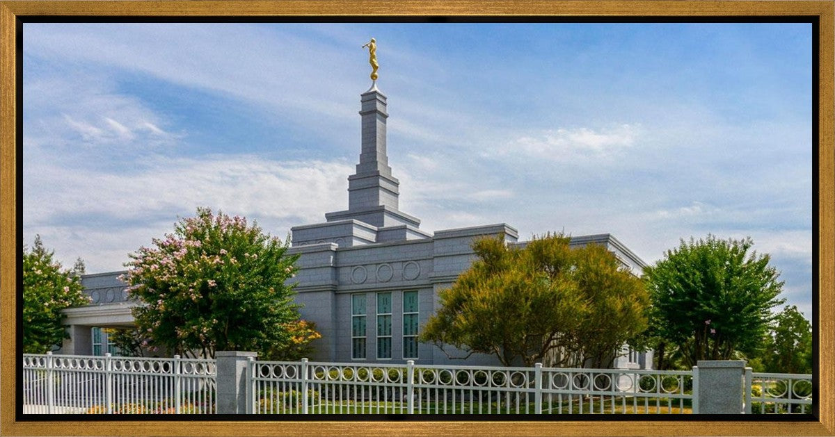 Fresno Temple Summer Afternoon Gallery Wrap