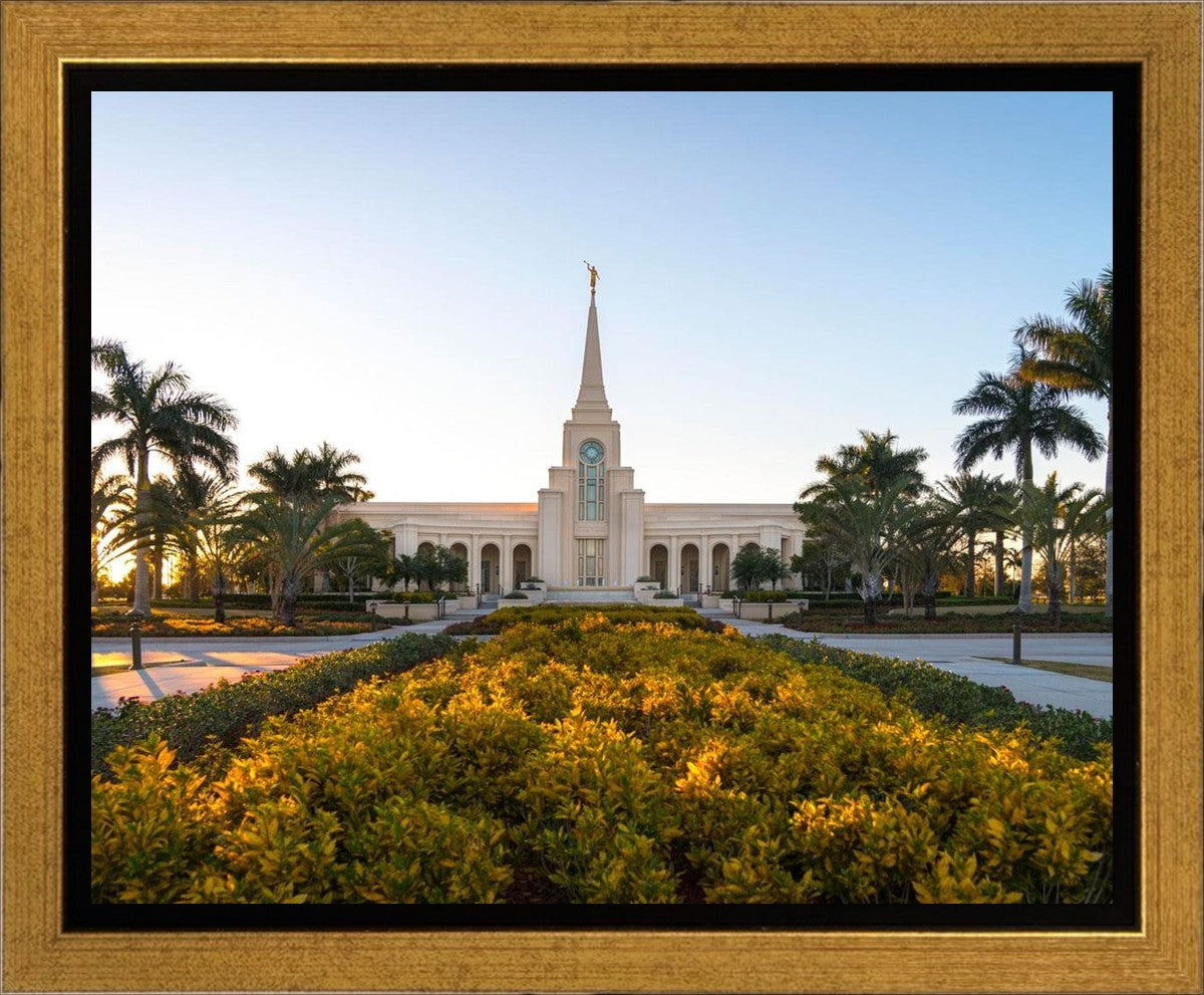 Fort Lauderdale Golden Hour Gallery Wrap