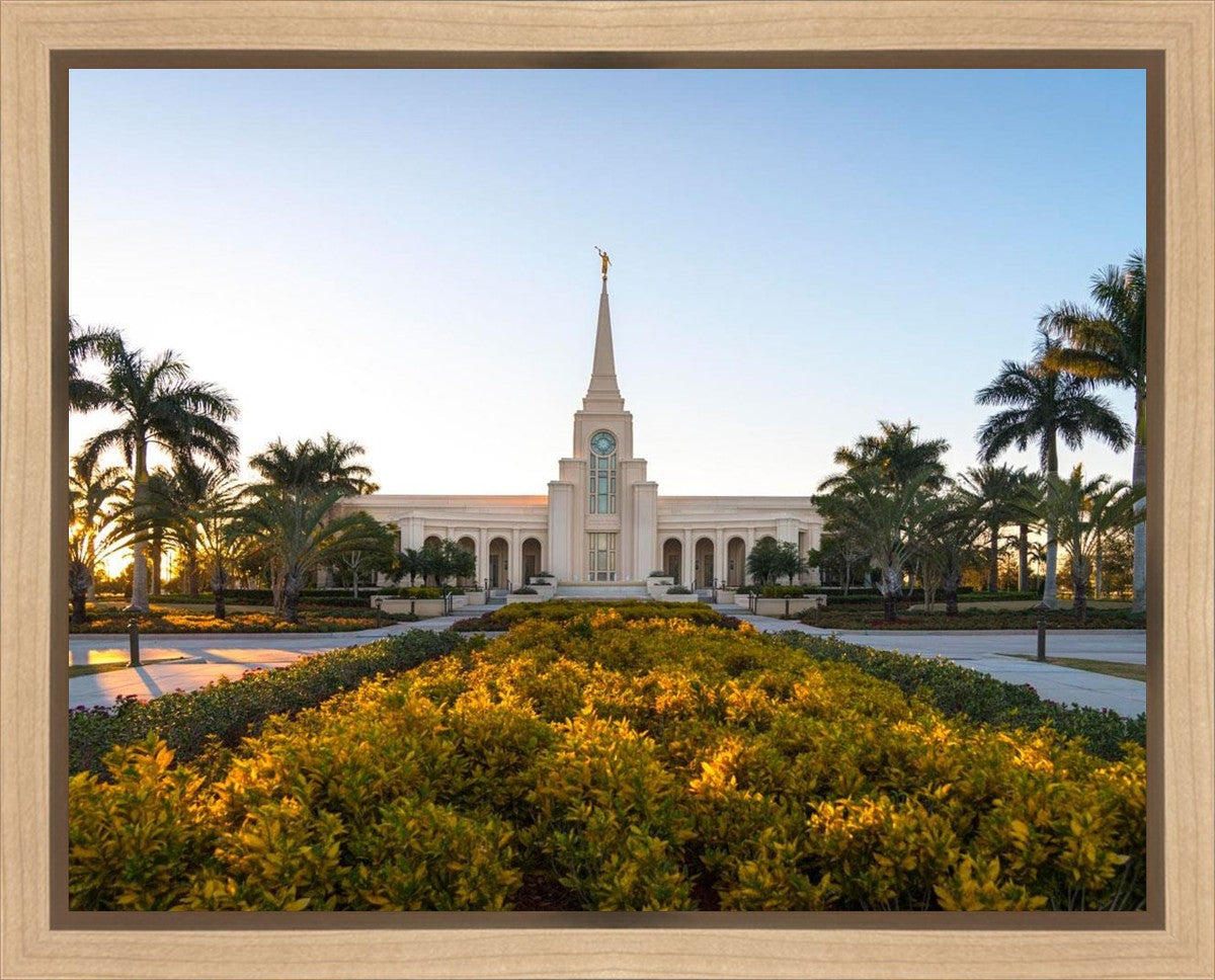 Fort Lauderdale Golden Hour Gallery Wrap