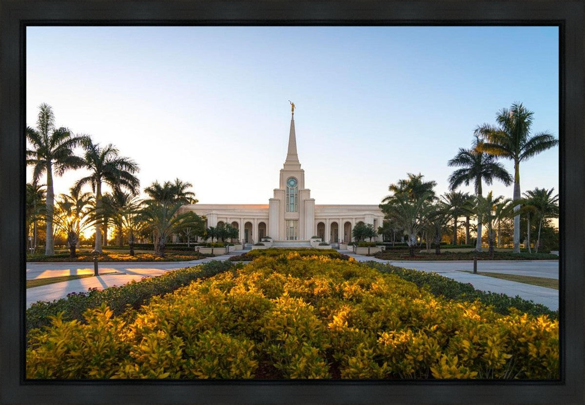 Fort Lauderdale Golden Hour Gallery Wrap