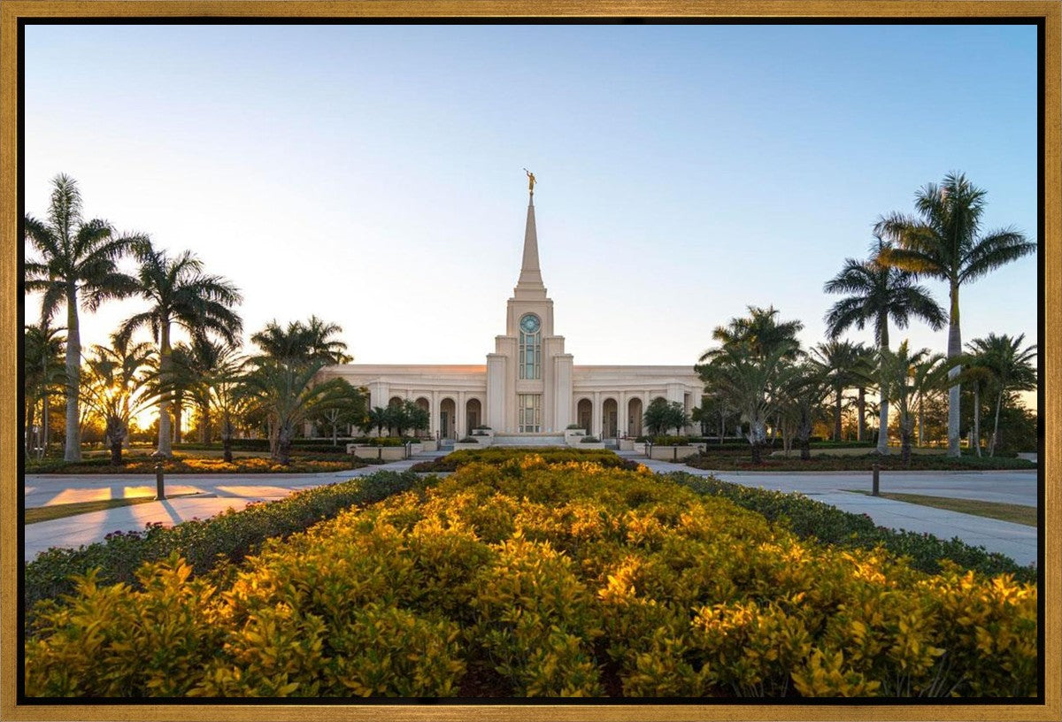 Fort Lauderdale Golden Hour Gallery Wrap