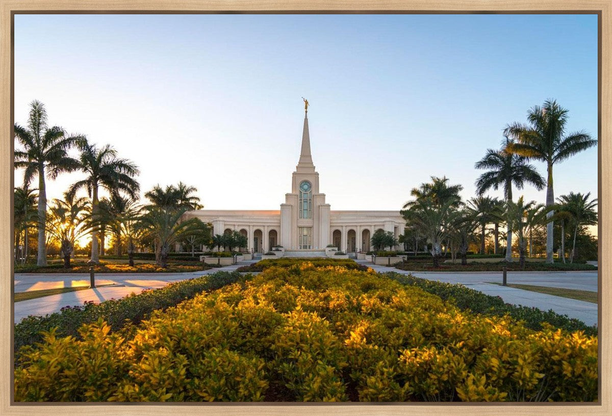 Fort Lauderdale Golden Hour Gallery Wrap