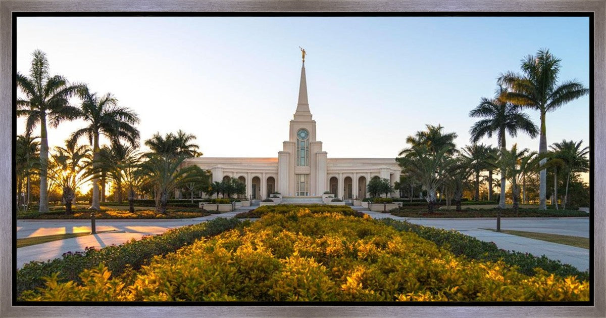 Fort Lauderdale Golden Hour Gallery Wrap