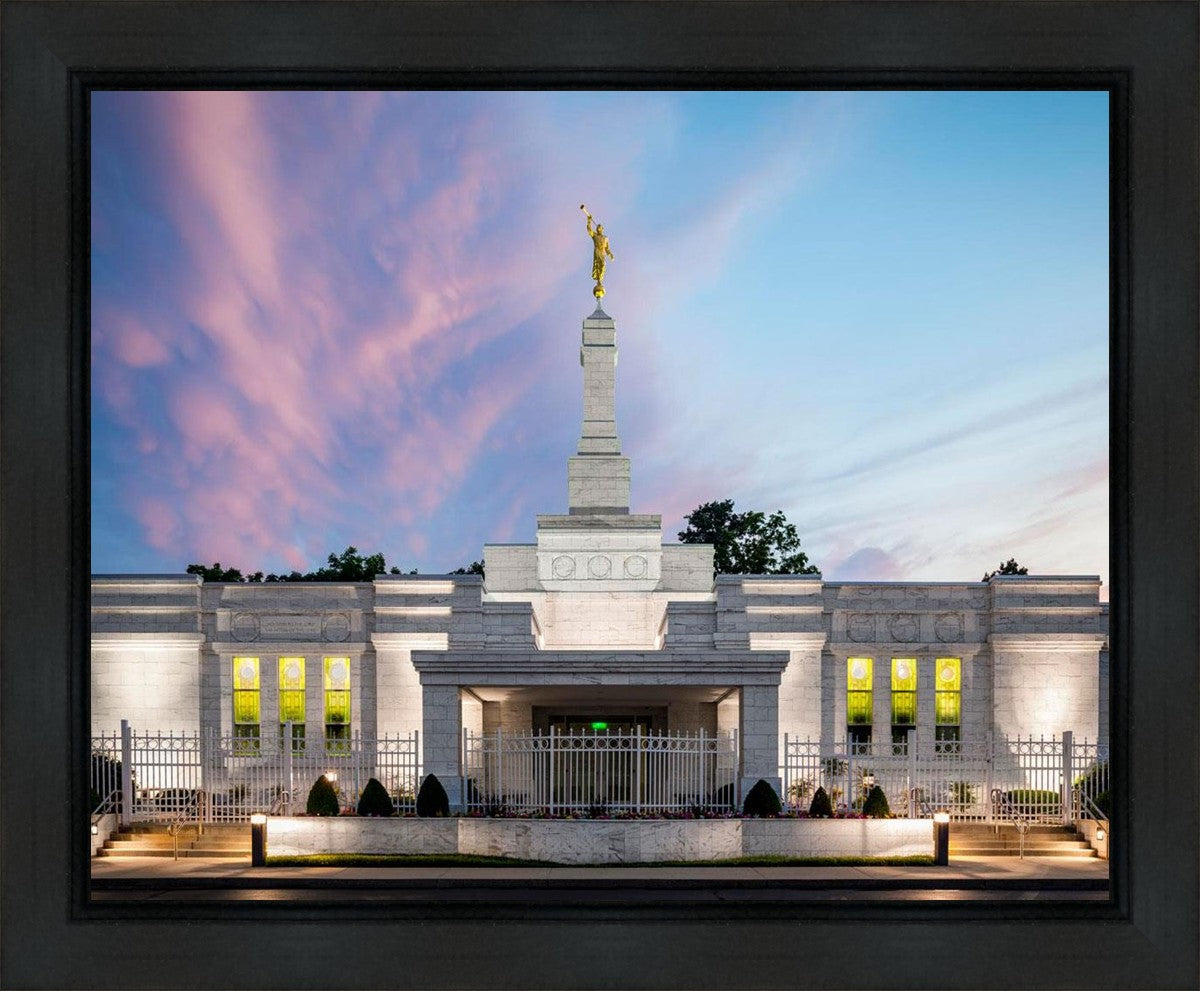 Louisville Temple Summer Evening Gallery Wrap