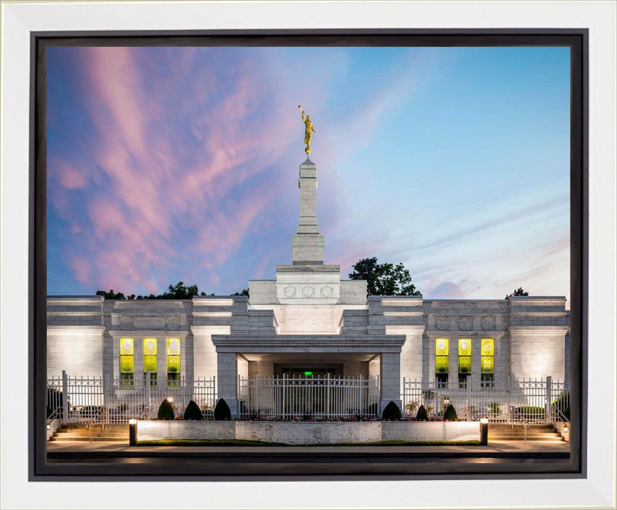 Louisville Temple Summer Evening Gallery Wrap