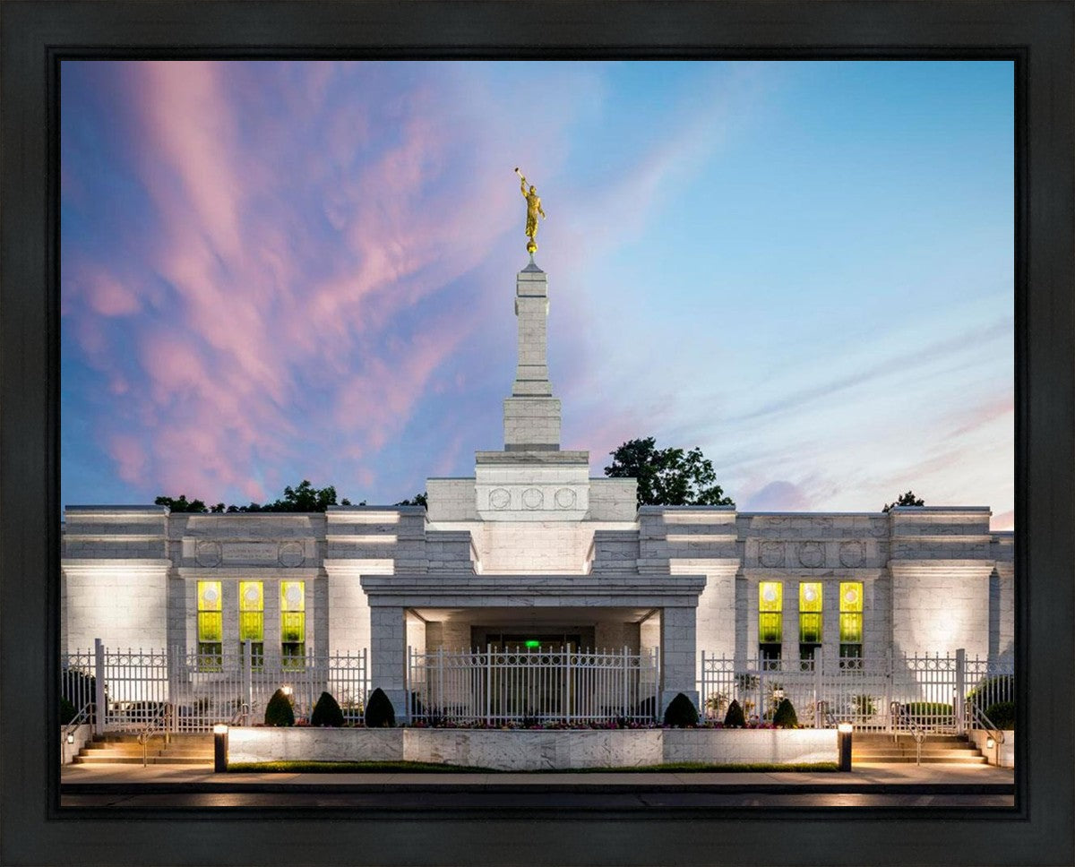 Louisville Temple Summer Evening Gallery Wrap