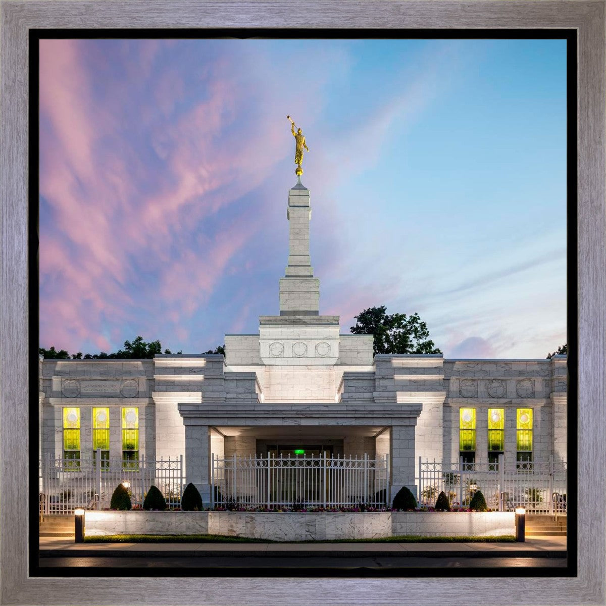 Louisville Temple Summer Evening Gallery Wrap