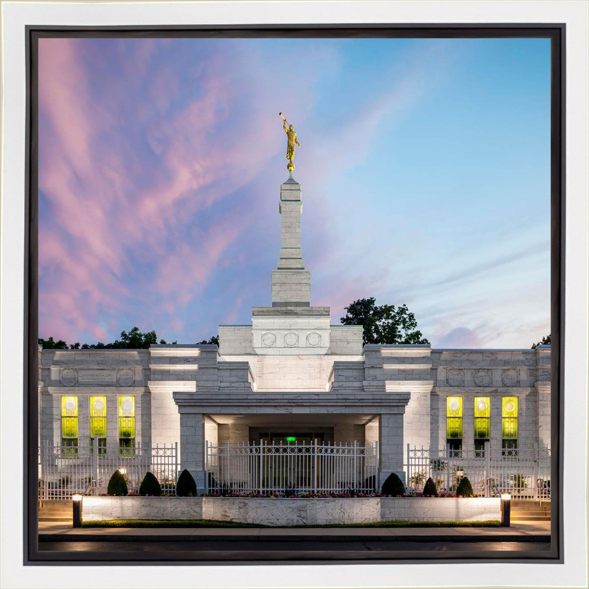 Louisville Temple Summer Evening Gallery Wrap