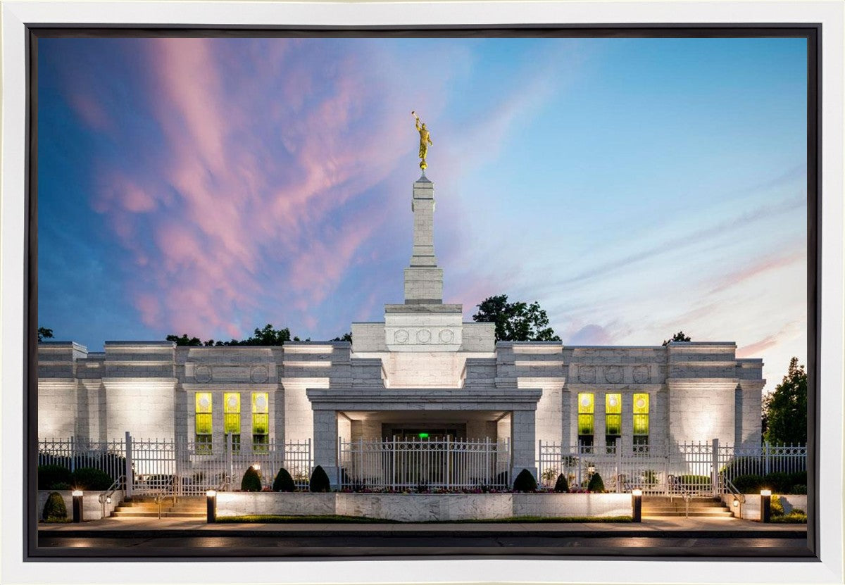 Louisville Temple Summer Evening Gallery Wrap