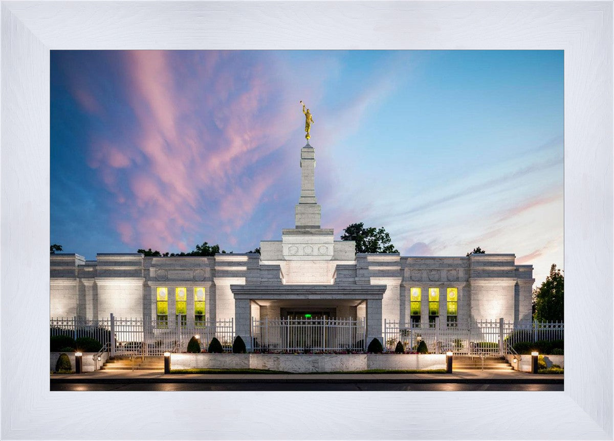 Louisville Temple Summer Evening