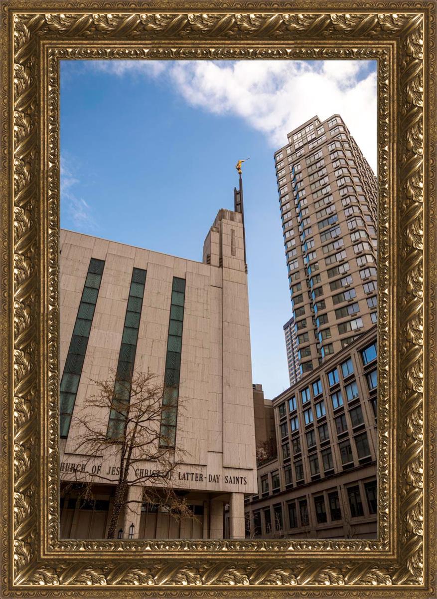 Manhattan Temple Rising Above