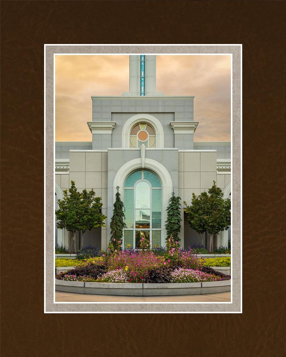 Mount Timpanogos Temple Heavenly Gardens