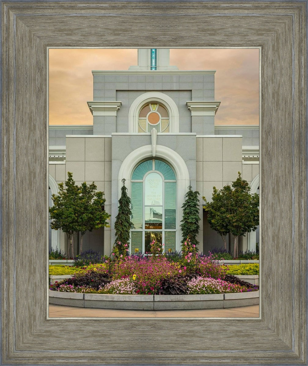 Mount Timpanogos Temple Heavenly Gardens