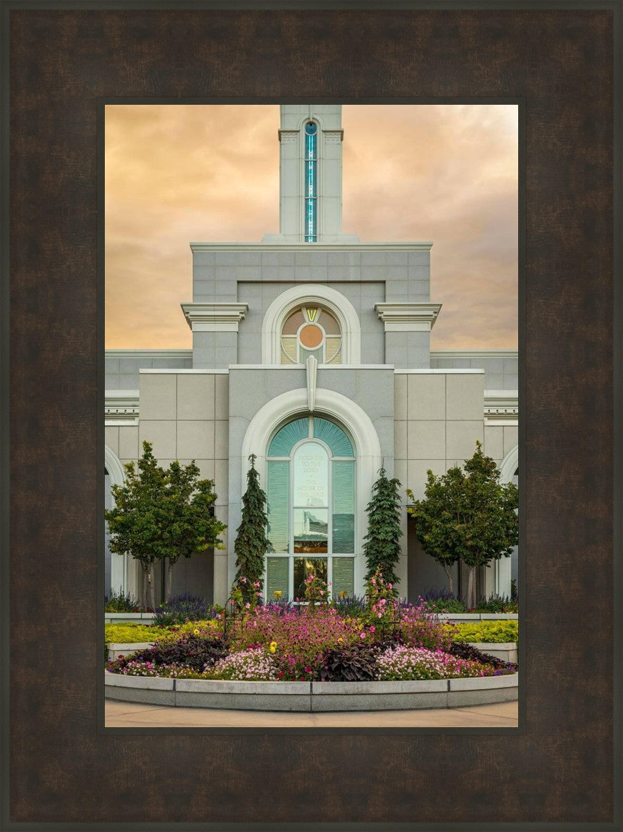 Mount Timpanogos Temple Heavenly Gardens