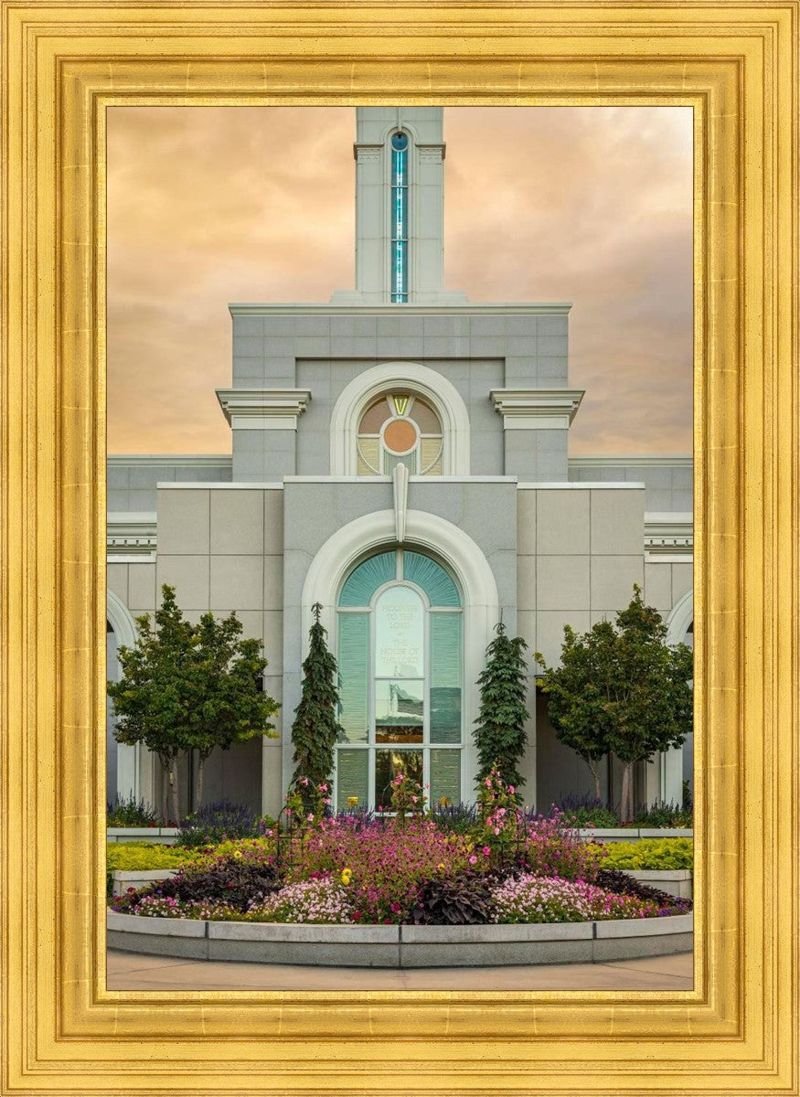 Mount Timpanogos Temple Heavenly Gardens