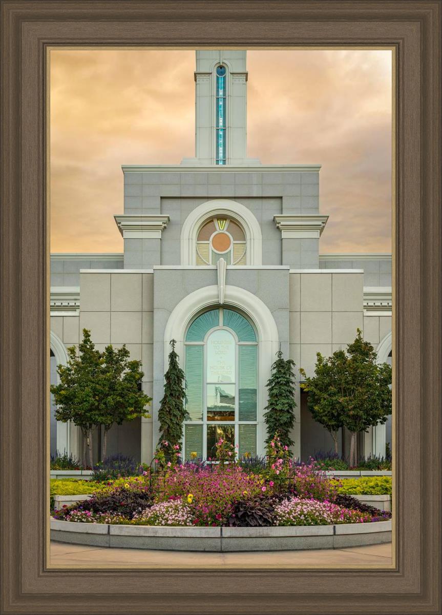 Mount Timpanogos Temple Heavenly Gardens