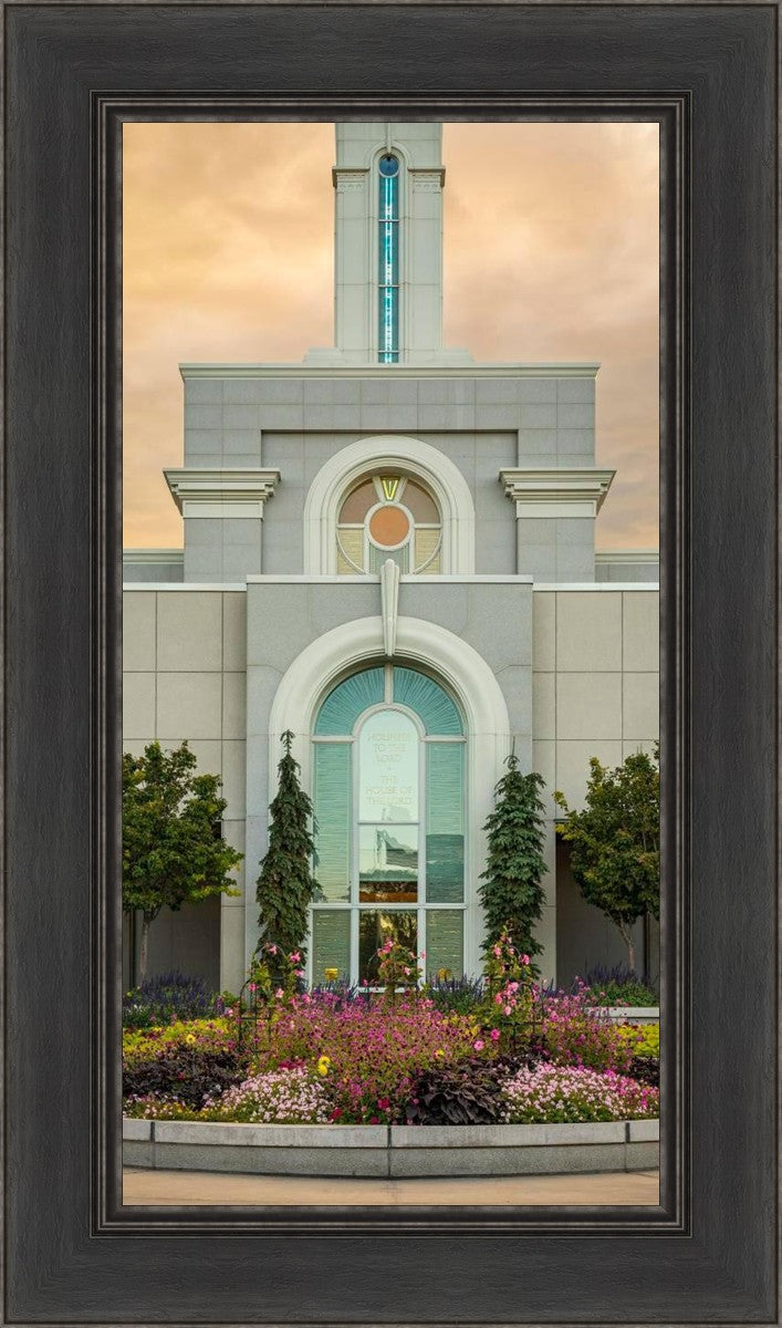 Mount Timpanogos Temple Heavenly Gardens