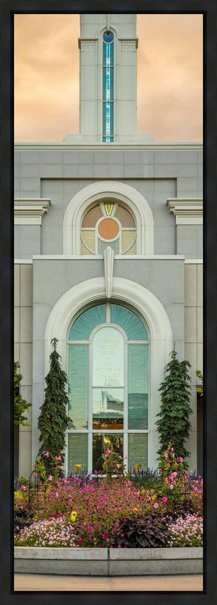 Mount Timpanogos Temple Heavenly Gardens Gallery Wrap