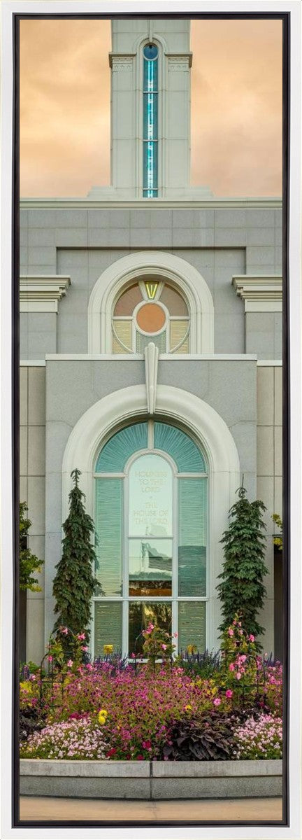 Mount Timpanogos Temple Heavenly Gardens Gallery Wrap