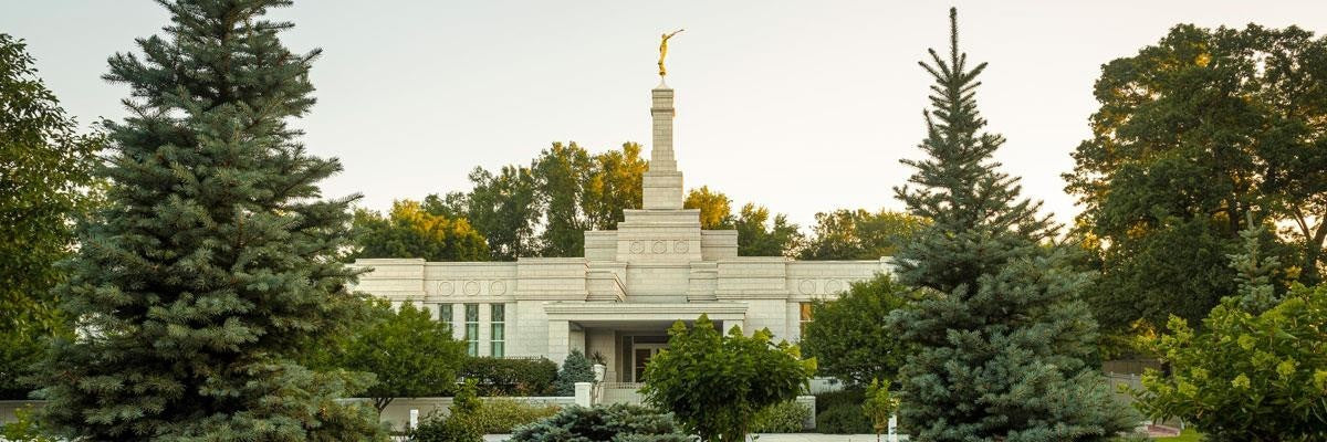 St Paul Temple Sacred Garden Gallery Wrap