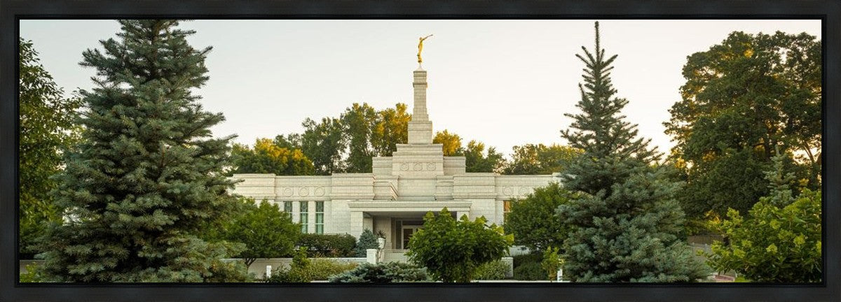 St Paul Temple Sacred Garden Gallery Wrap