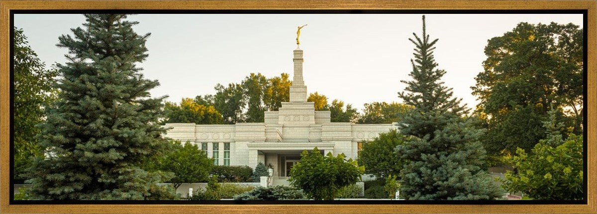 St Paul Temple Sacred Garden Gallery Wrap