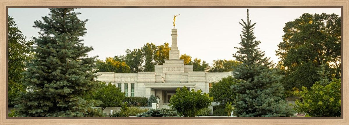 St Paul Temple Sacred Garden Gallery Wrap