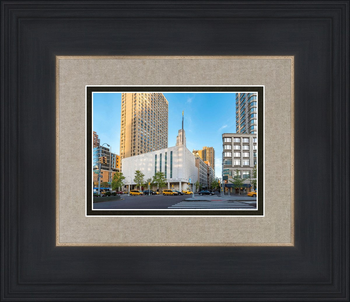 Manhattan Temple Golden Hour