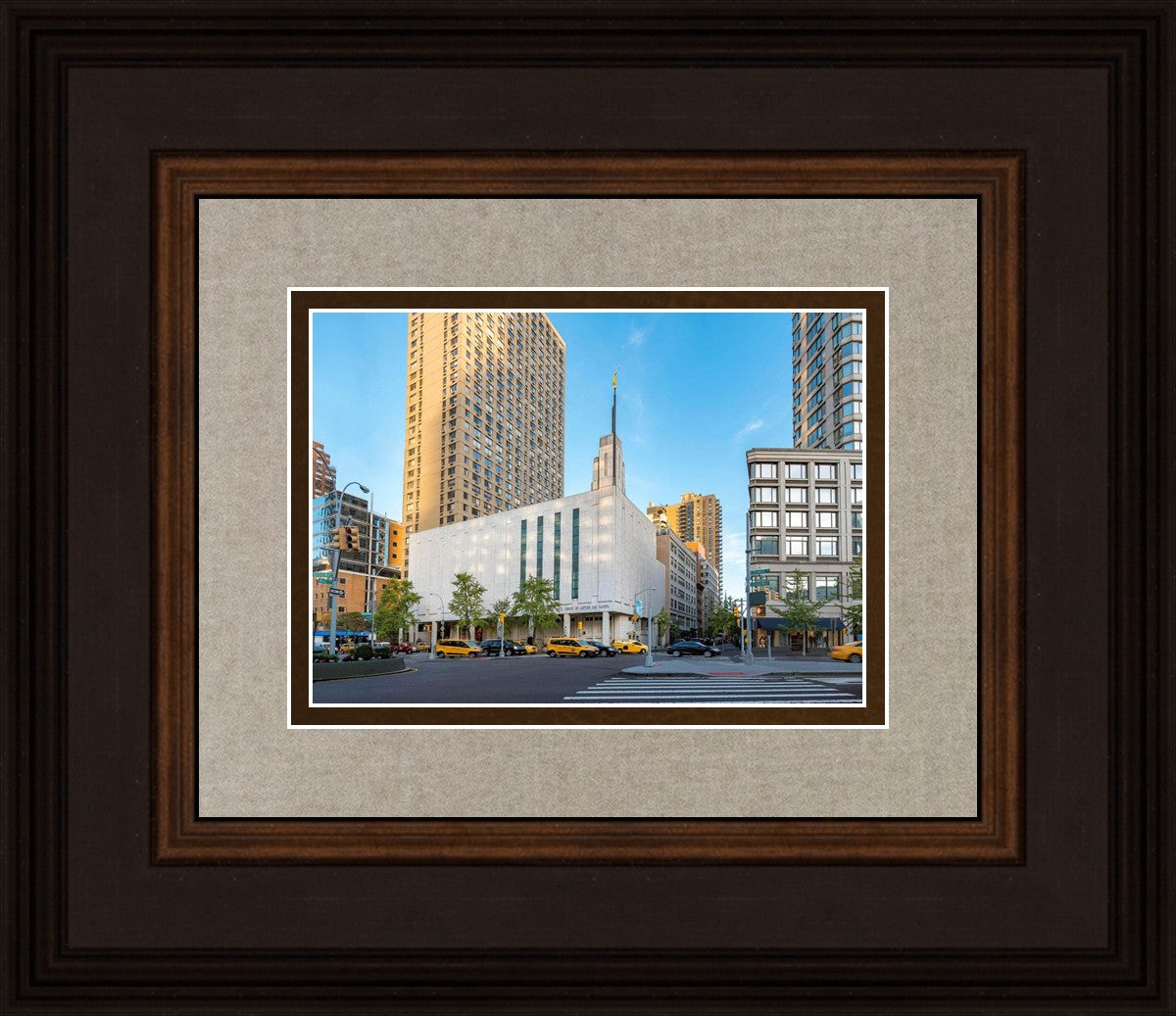 Manhattan Temple Golden Hour