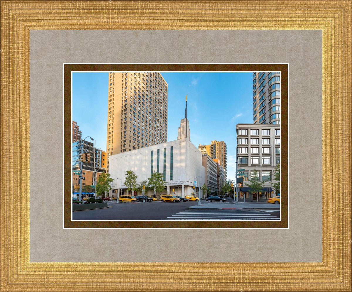 Manhattan Temple Golden Hour