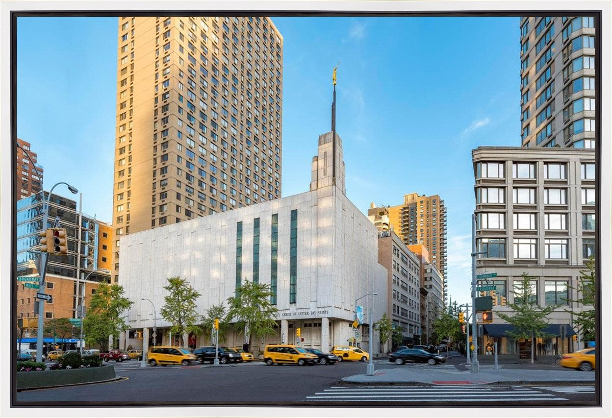 Manhattan Temple Golden Hour