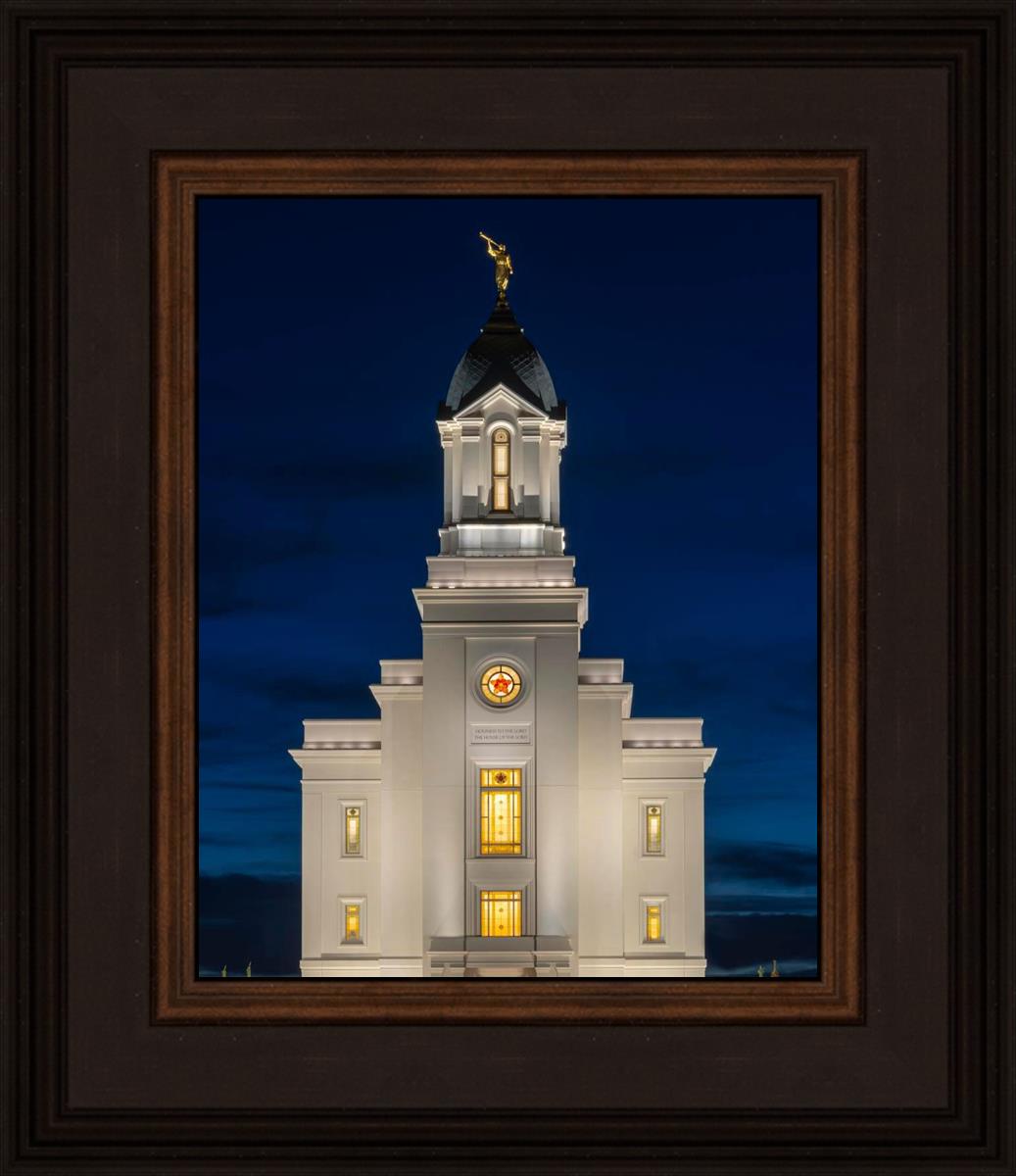 Cedar City Temple Eternal Light Vertical