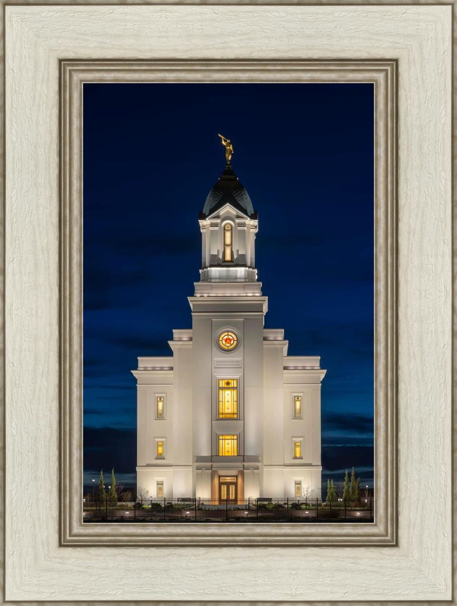 Cedar City Temple Eternal Light Vertical